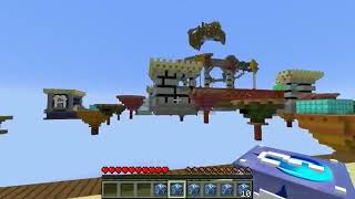 Minecraft MINI GAME INSANE WATER LUCKY BLOCK BEDWARS [upl. by Meehar419]