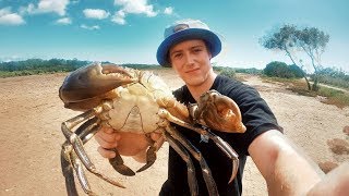 EP 5  MUDCRAB MADNESS  Barehanded vs Crab Pot Seafood Sauce Recipe  Catch n Fry [upl. by Choo]