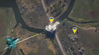 Russian Kh38 Missile Destroys Key Ukrainian Logistics Bridge in Donetsk [upl. by Aiyekal299]