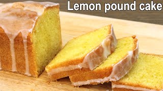 Lemon Pound Cake Recipe  How to make Lemon Cakes [upl. by Sauveur]