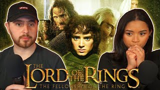 GIRLFRIEND FINALLY WATCHES The Lord Of The Rings Fellowship Of The Ring  REACTIONREACTION [upl. by Norok401]