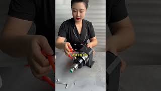 Expanding new mandrel air collet chuck spindle holder polishing machine collet chuckEpisode223 [upl. by Aydne]