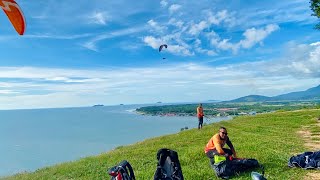 Paragliding Pantai Merdeka Kota Kuala Muda Kedah  Malaysia [upl. by Susie]