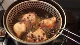 How to make Dutch Oliebollen quotOma Spitsquot family recipe [upl. by Nomrej620]