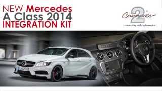 Mercedes A Class 2014 Integration Kit Install Guide [upl. by Seely]