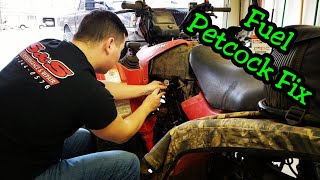 Suzuki Fuel Petcock fix  Vinson 500 Eiger 400 [upl. by Dranyam]