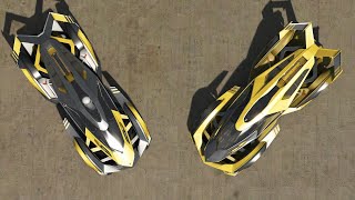 2 Lamborghini Vision V12 Gran Turismos Nordschleife  Assetto Corsa  25K [upl. by Cheri]