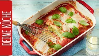 Tortellini selber machen  Tortellini mit RicottaParmesanFüllung amp Tomatensoße  yumtamtam [upl. by Kant]