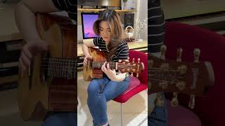 I’m an Albatraoz  AronChupaLittleSisNoraOffical fingerstyle guitar cover josephinealexandra [upl. by Nazario241]