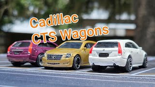 Its Wagon Wednesday TinyCarFanatics Matchbox Cadillac CTS Wagons [upl. by Amolap]