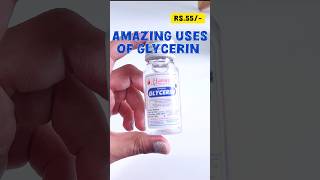 how to use glycerin for hair and skin  amazing benefits glycerin useofglycerin howto [upl. by Nnaasil]