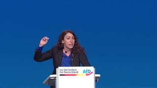 Vorstellungsrede von Mariana HarderKühnel für den stellv Sprecher des Bundesvorstandes der AfD [upl. by Johna]