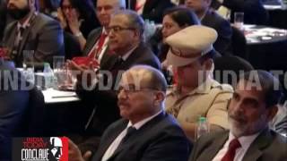 President Pranab Mukherjee Hails PM Modi At India Today Conclave 2017 [upl. by Elfrieda954]