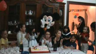 Topolino alla festa di compleanno di VanessaMPG [upl. by Enois612]