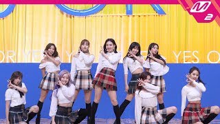 MPD직캠 트와이스 직캠 4K YES or YES TWICE FanCam  MCOUNTDOWN2018118 [upl. by Vani]