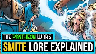 SMITE Lore Explained  The Pantheon Wars [upl. by Antone989]