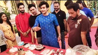 Pravisht Mishra Barrister Babu Ka Anirudh Babu Ka Happy birthday Cake Celebration Party Video [upl. by Brufsky]