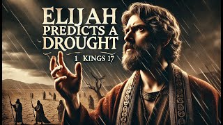 Elijah Predicts a Drought  1 Kings 17 [upl. by Shep209]