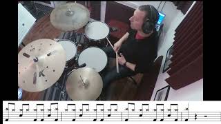 Beetlebum Blur drum cover  score [upl. by Nylessoj]