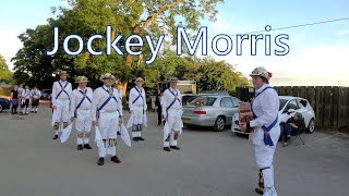 Jockey Morris dance quotOld Tom of Oxfordquot from Bampton at The Rose Inn Baxterley [upl. by Vidovik]