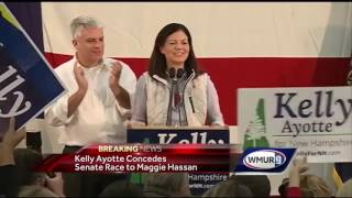 Ayotte concedes Senate race to Hassan [upl. by Eural]