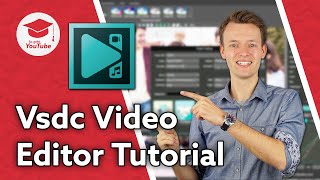 Kostenloser Videoschnitt für Beginner mit dem Vsdc Free Video Editor  Tutorial [upl. by Frayne982]