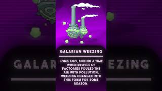 Pokedex Entry 0111  Galarian Weezing [upl. by Olyhs]