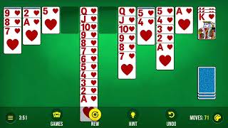 Spider Card Game Solitaire Bliss Gameplay [upl. by Dnumyar]