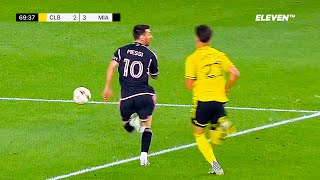 Lionel Messi Vs Columbus  2 Goals  Free Kick [upl. by Savill29]