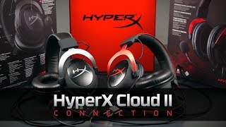 Procedura di connessione a PC Mac console videogame ed altro  Cuffie HyperX Cloud II [upl. by Aivizt]