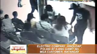 Robbery in CDO electric company caught on cam [upl. by Nairod]