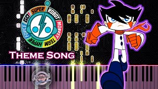 Super Robot Monkey Team Hyperforce Go Theme Song Piano Tutorial And Cover  SRMTHG Theme Song Piano [upl. by Arreis]