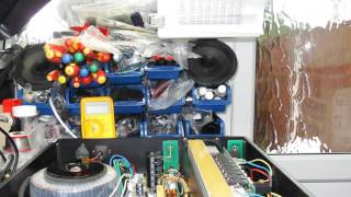 Carlsbro Powerline 800 Amplifier Repair [upl. by Enelrats100]