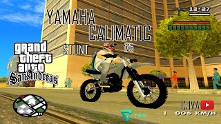 YAMAHA CALIMATIC 175  STUNT  GTA SA  CJVA [upl. by Einavoj437]