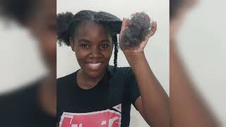 How to comb 4B 4C Hair to avoid breakage [upl. by Eire]