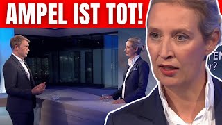 💥 SCHOLZ IST ERLEDIGT 💥 Alice Weidel mit KNALLHARTER ANSAGE Neu [upl. by Acirahs]