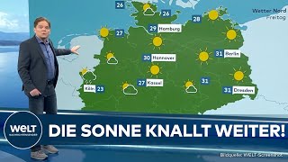 WETTER IN DEUTSCHLAND 30 Grad im September  doch der Herbst steht schon vor der Tür [upl. by Assirek212]