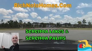 Serenoa Lakes and Serenoa Palms  Clermont Homes for Sale Drive Tour 2022  Pulte  DR Horton [upl. by Airod983]