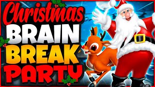 🎄 Christmas Brain Break Marathon 🎄 Freeze Dance 🎄 Just Dance 🎄 Brain Breaks [upl. by Bullion618]