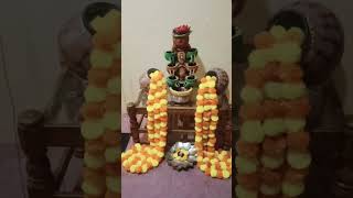 flower decoration🎉 Vastu Shanti flower decoration  short [upl. by Kareem770]