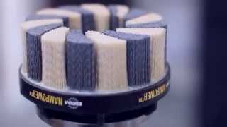 How To Automate Deburring amp Finishing Nampower Abrasive Disc Brushes [upl. by Ocirnor]