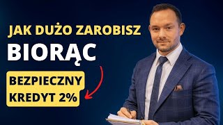 Jak dużo zarobisz biorąc bezpieczny kredyt 2 [upl. by Ardine]