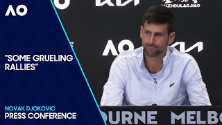 Novak Djokovic Press Conference  Australian Open 2024 First Round [upl. by Eimmot643]