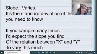 Interpreting Standard Deviation of Slope and Standard Deviation of Residuals NOTES VIDEO [upl. by Kitarp]