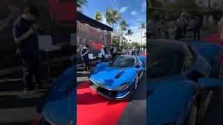 Experience the Ferrari SP3 Daytonas debut at Cavallino Classic [upl. by Roderick]