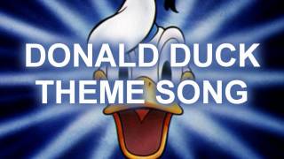 Donald Duck theme song with lyrics [upl. by Quiteria602]