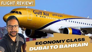 Gulf AIR Flight review  Dubai  Bahrain  Bahrains flagship airline [upl. by Naleek596]