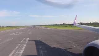 Nokair takeoff from Nakhon si thammarat airport NST [upl. by Correy992]