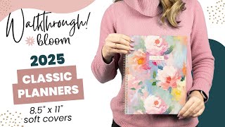 2025 Soft Cover Planner 85quot x 11quot  bloom Daily Planners ® [upl. by Arbmahs]