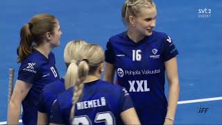 Floorball WFC2023 Women Sweden vs Finland [upl. by Yendroc]